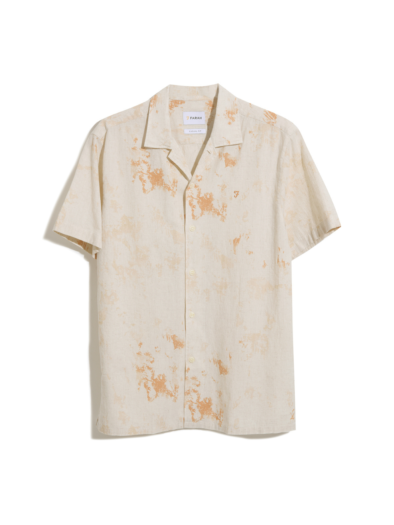 View Gabrielle Digital Print Short Sleeve Shirt In Fog information