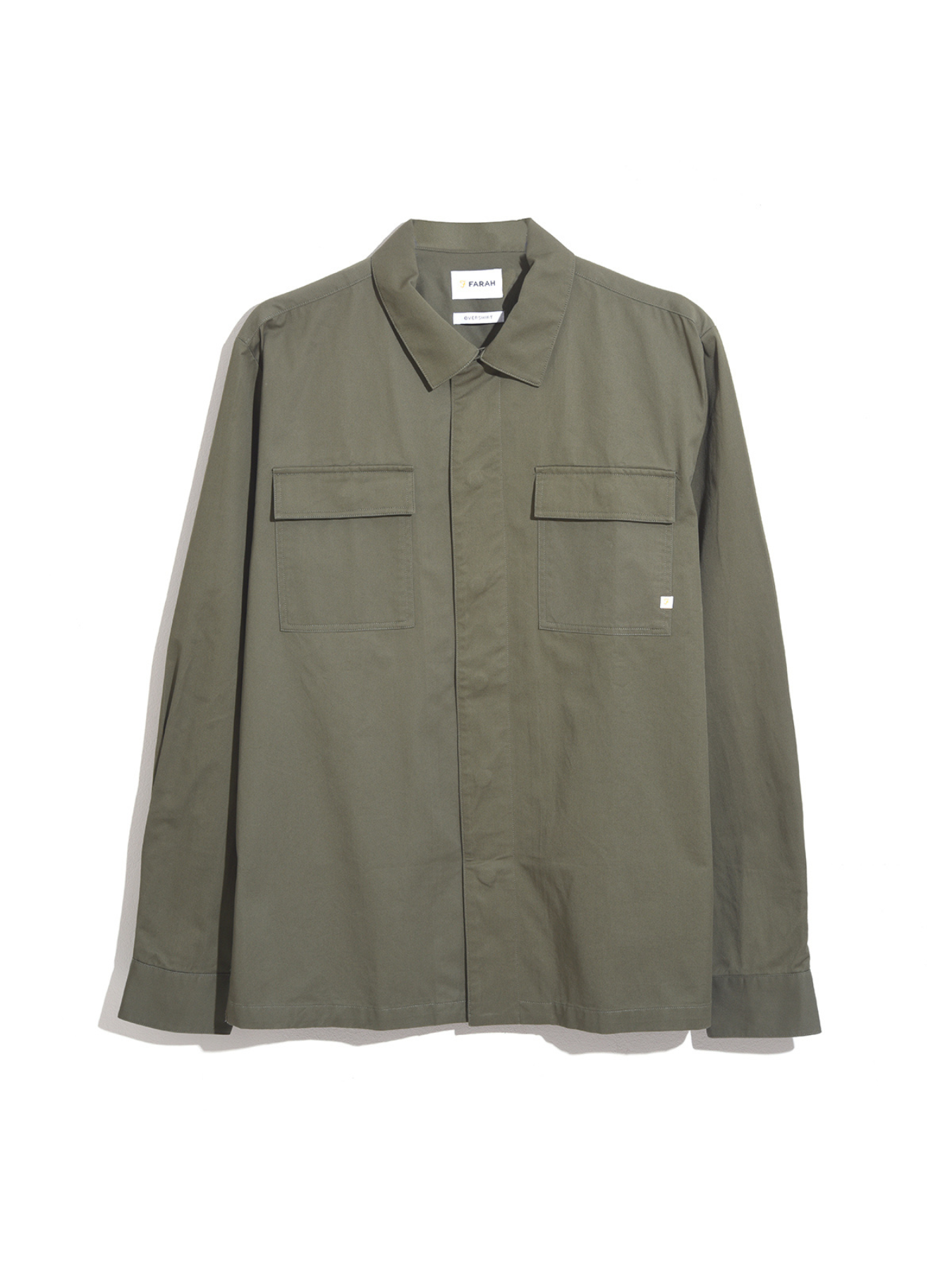 View Kelly Relaxed Fit Long Sleeve Shirt In Vintage Green information