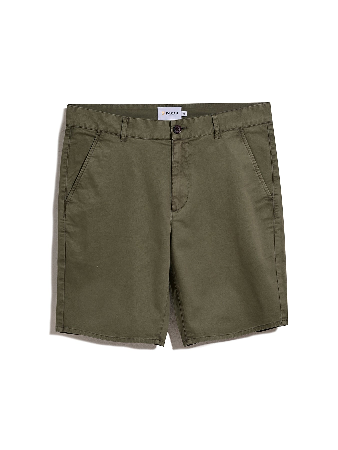 View Hawk Garment Dyed Twill Shorts In Vintage Green information