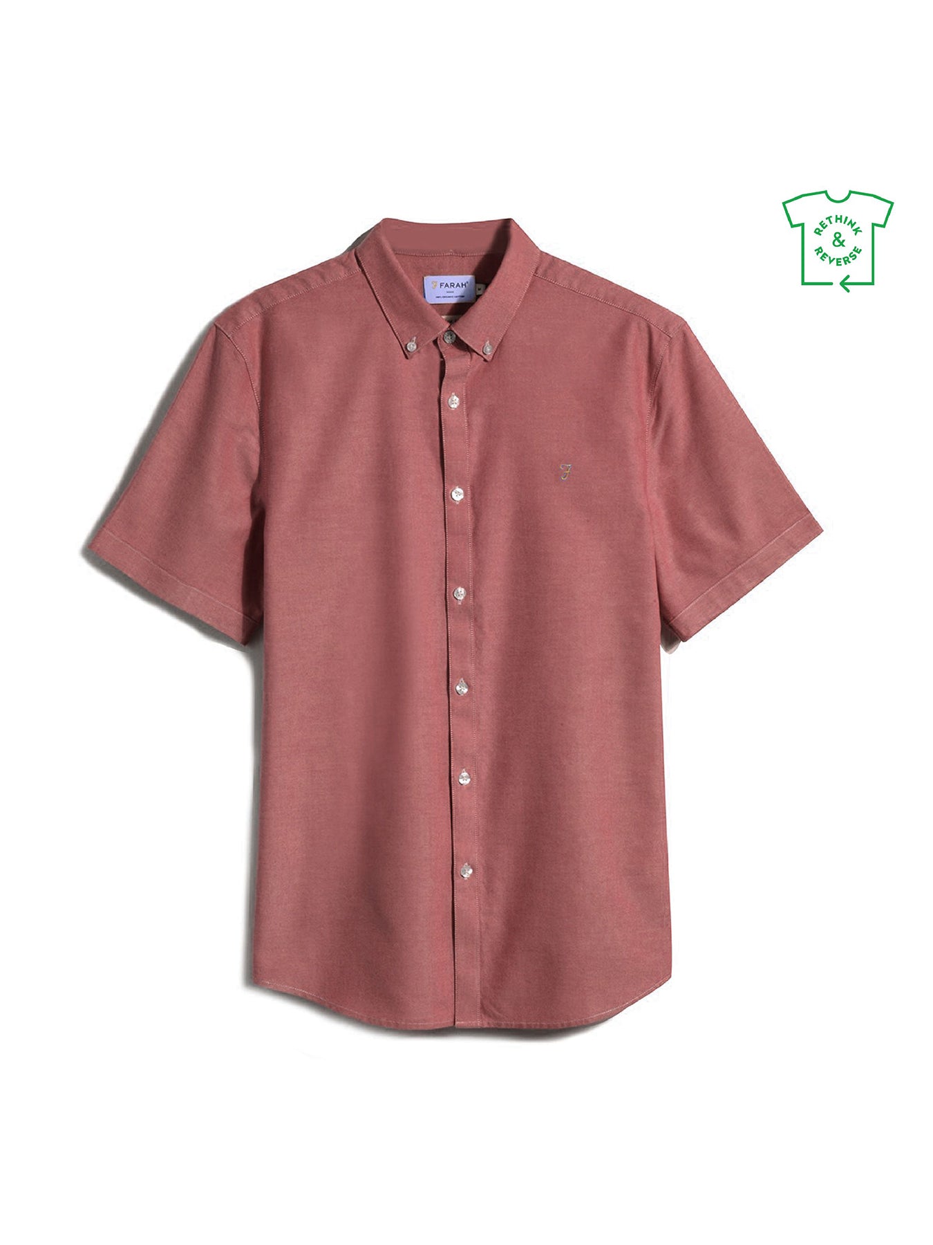 View Brewer Short Sleeve Shirt In Clay Red information