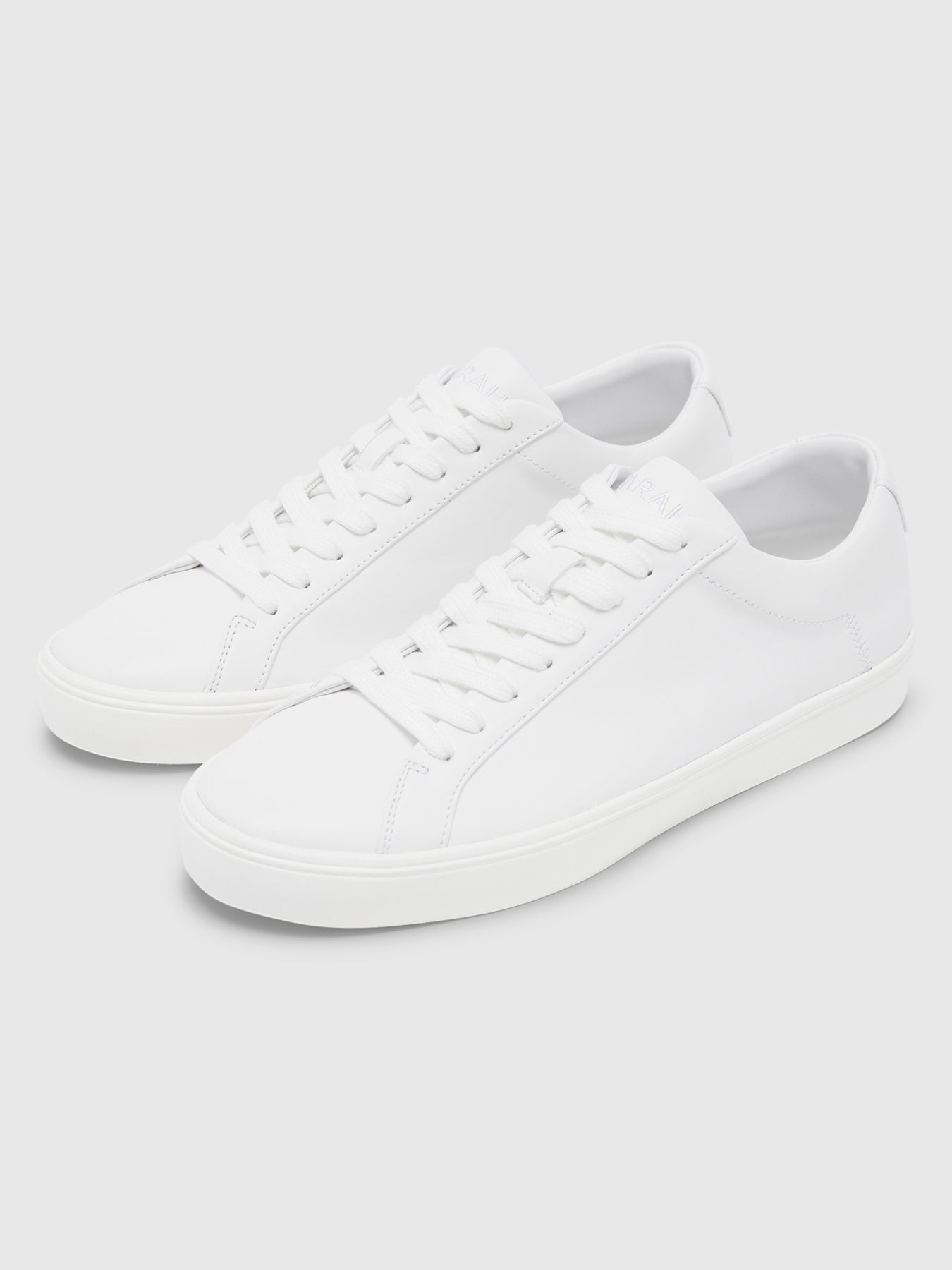 View Rigby Cupsole Leather Trainer In White information