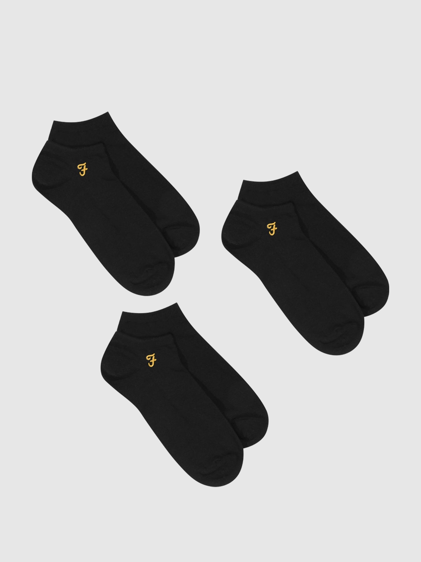 View 3 Pack Lined Machado Socks In Black information
