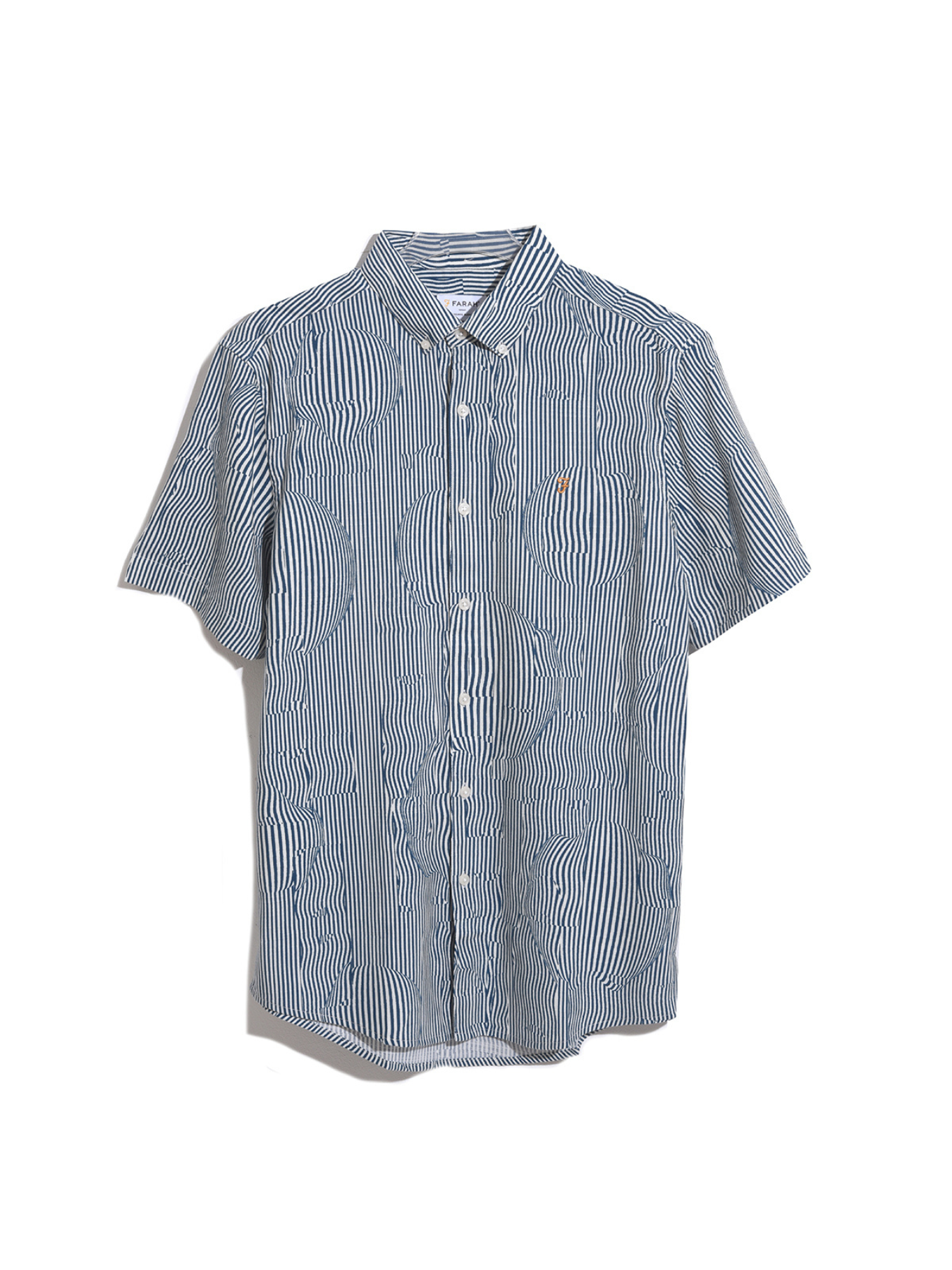 View Blige Print Short Sleeve Shirt In Croft Green information