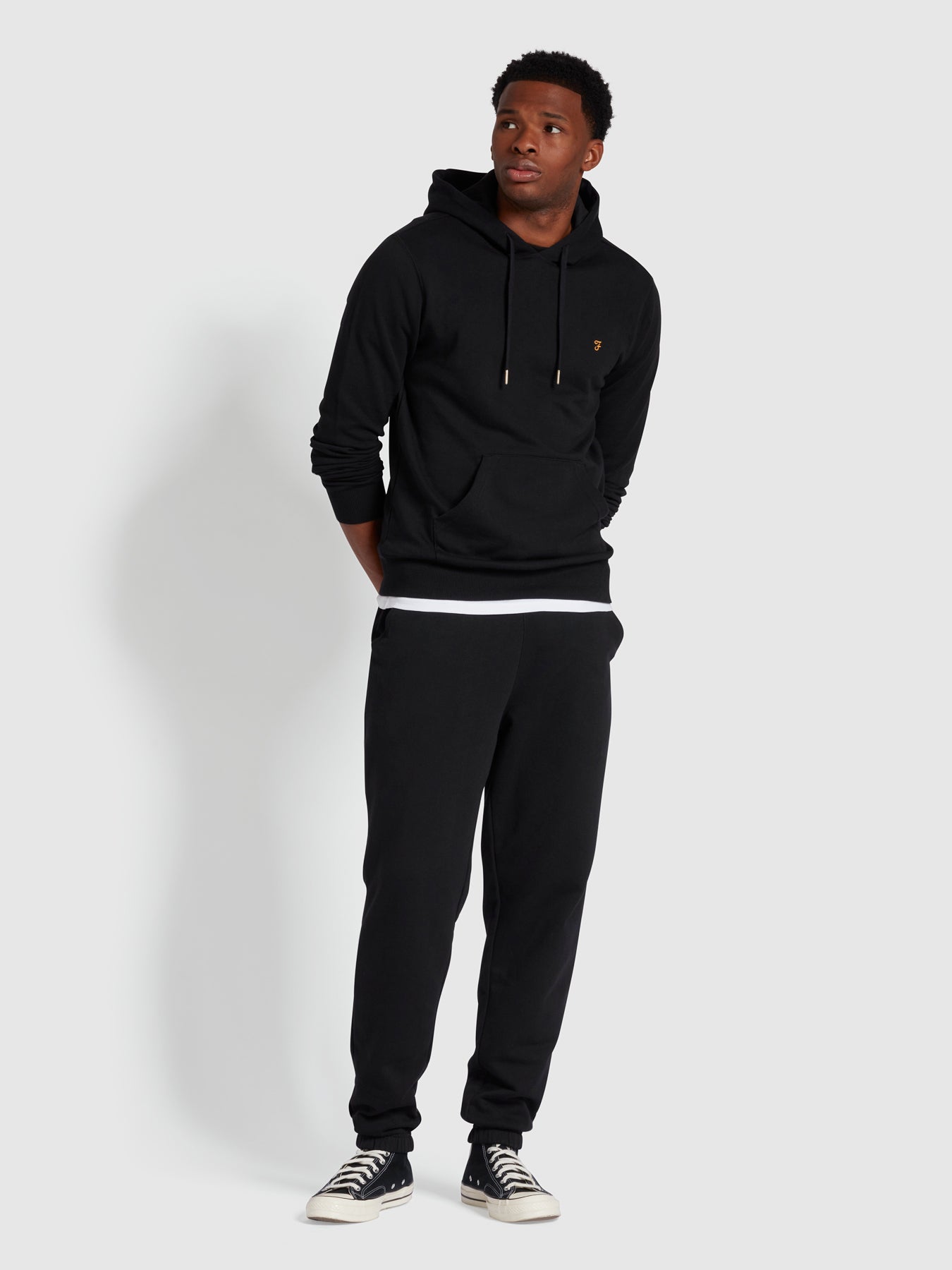 View Durrington Organic Cotton Jogger In Black information