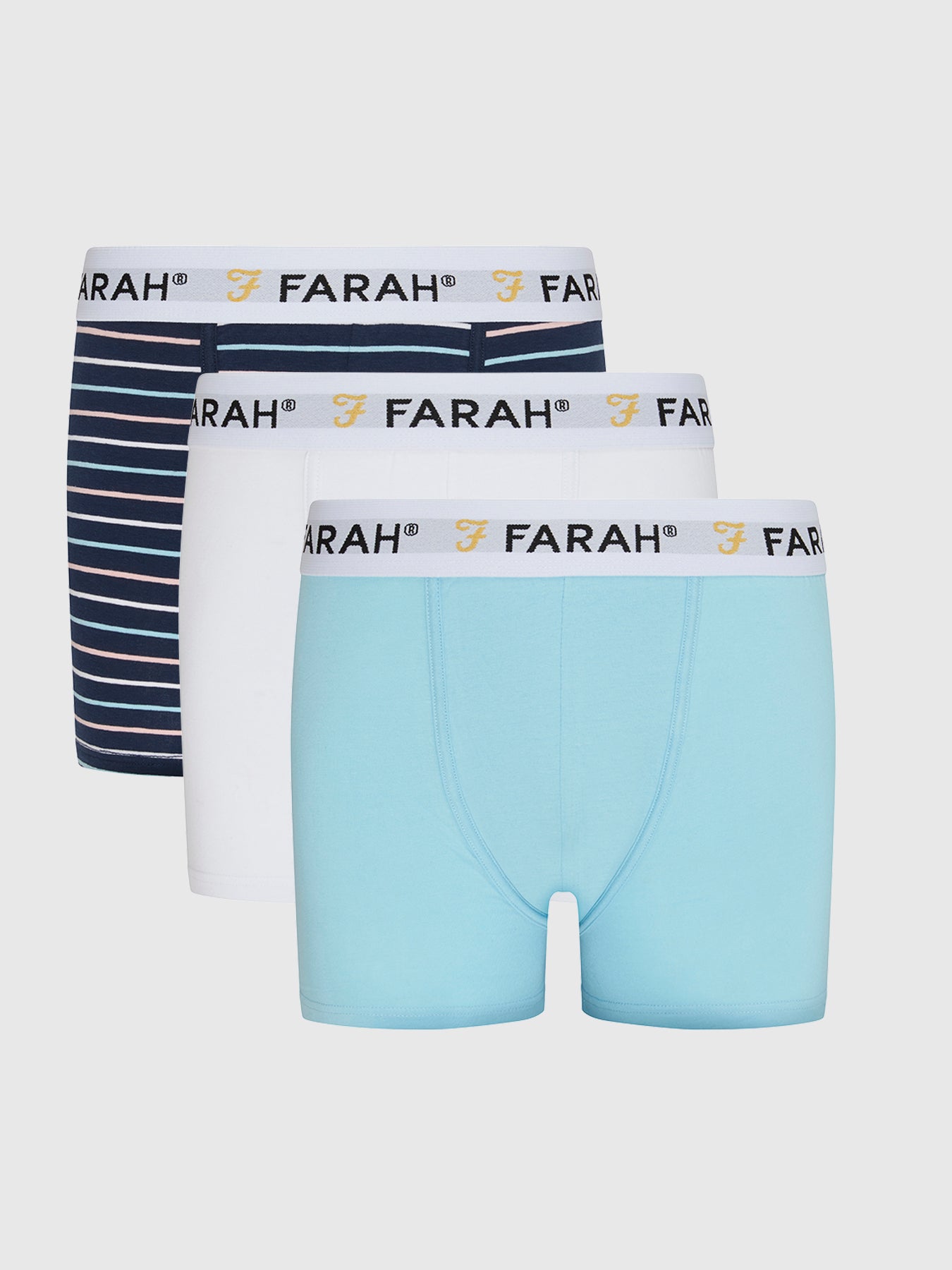 View 3 Pack Faula Boxers In Assorted Colours information