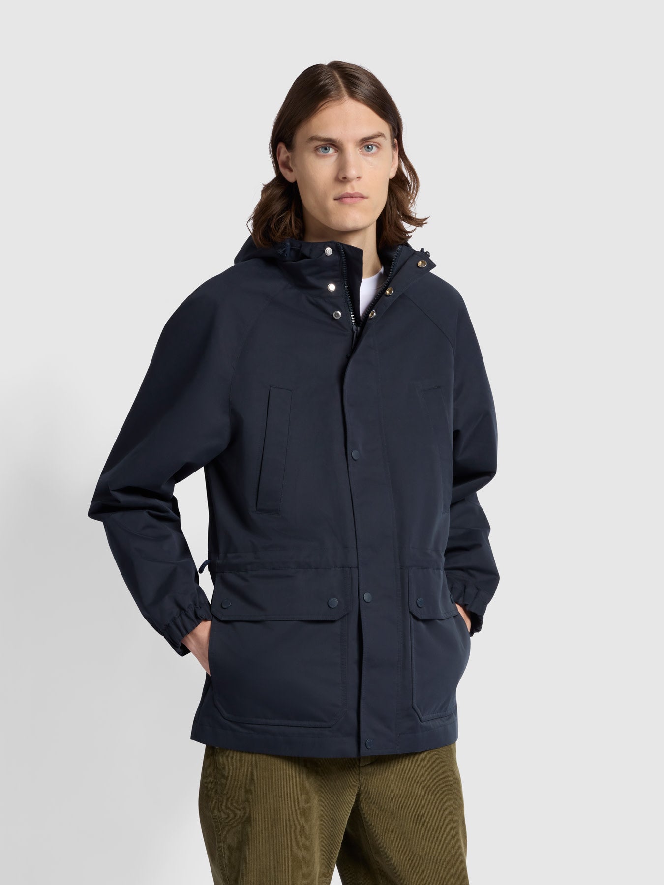 View Gunnar Parka Jacket In True Navy information