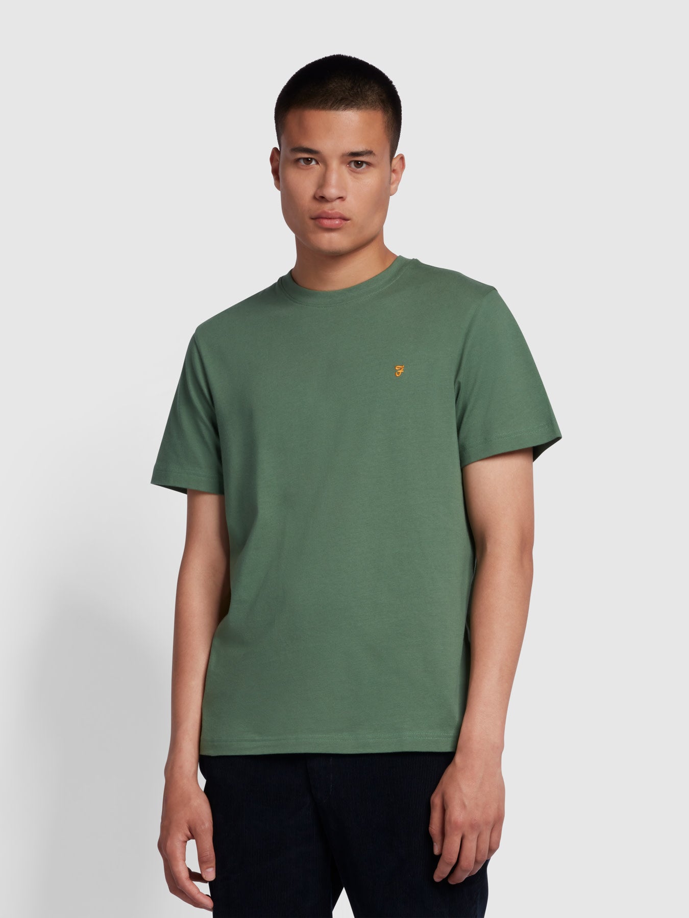 Danny Regular Fit T-Shirt In Wreath Green