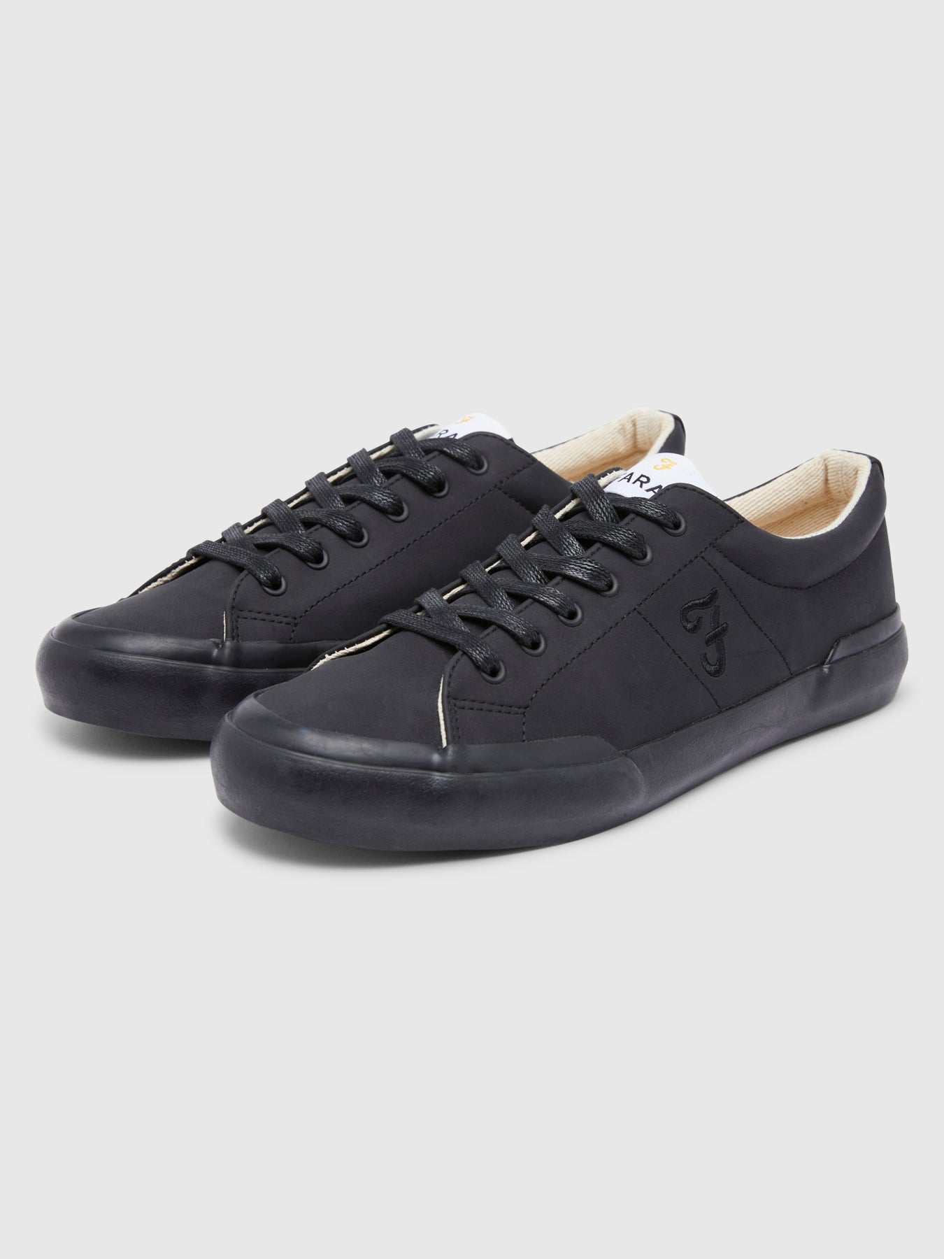 View Dallas Vulcanized Trainer In Jet Black information