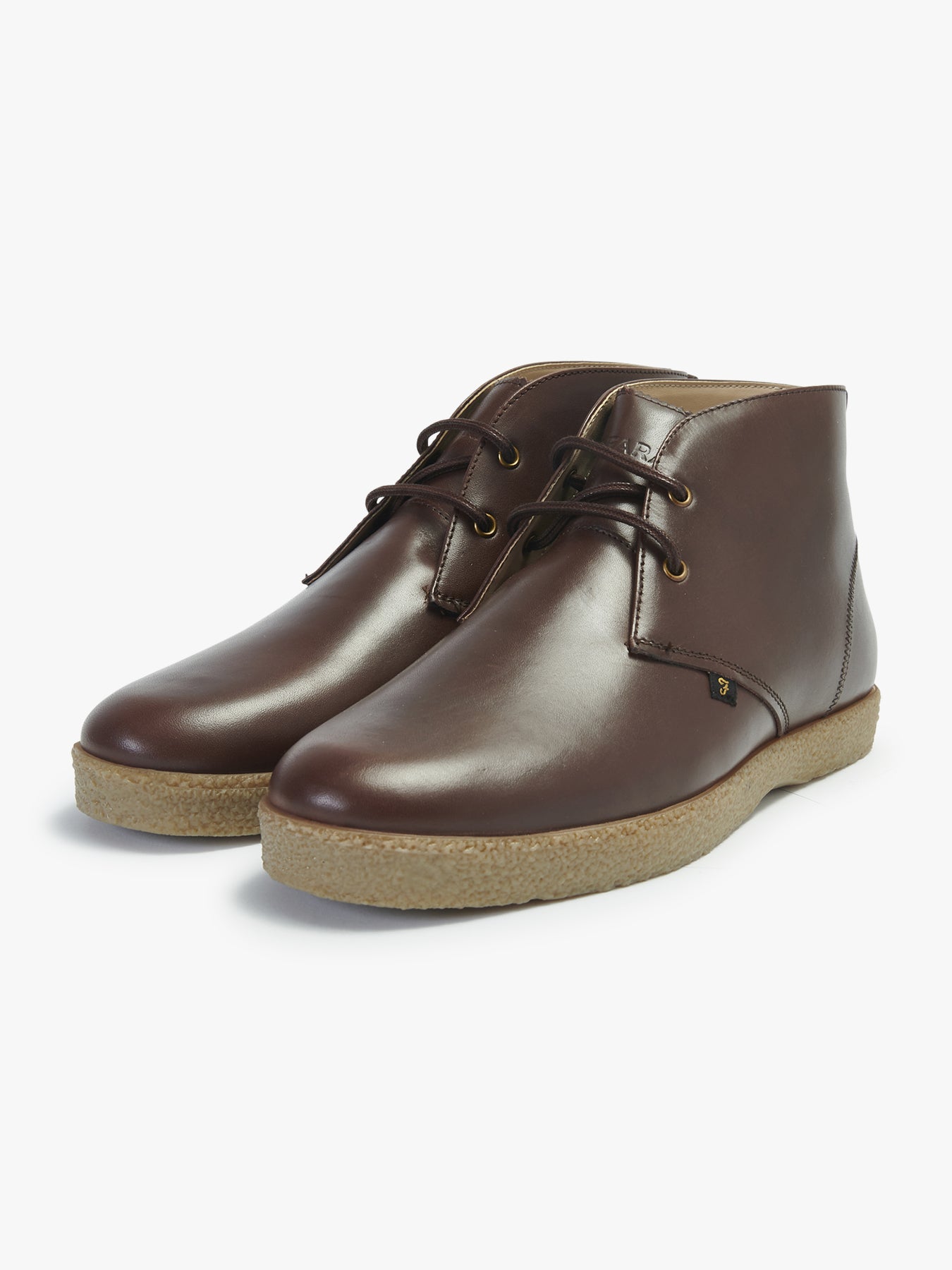 View Jonah Mid Leather Desert Boot In Brown information
