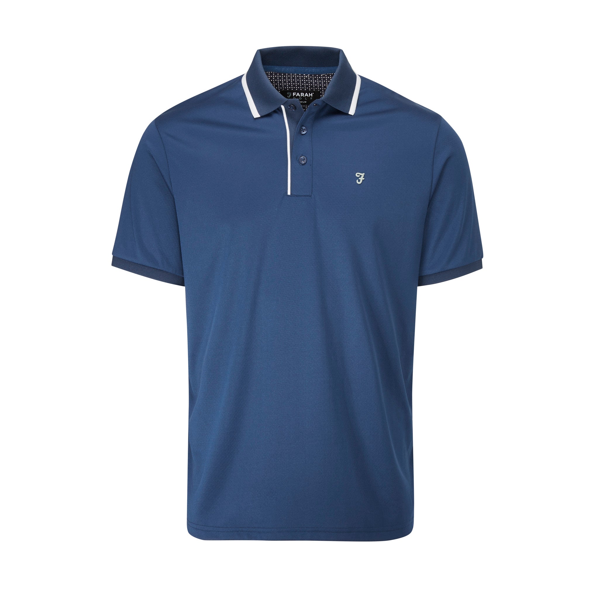 View Hoxie Golf Polo Shirt In Regatta Blue information