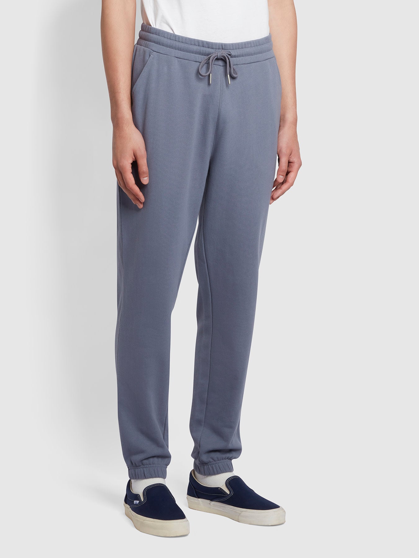 Farah Durrington Organic Cotton Jogger In Blue