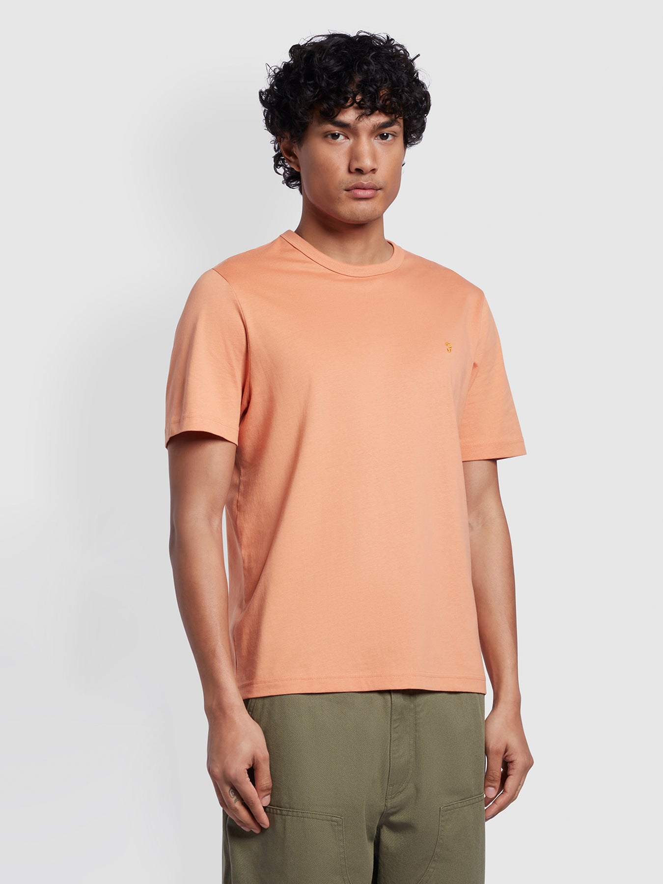 View Danny Regular Fit Short Sleeve TShirt In Mandarin information