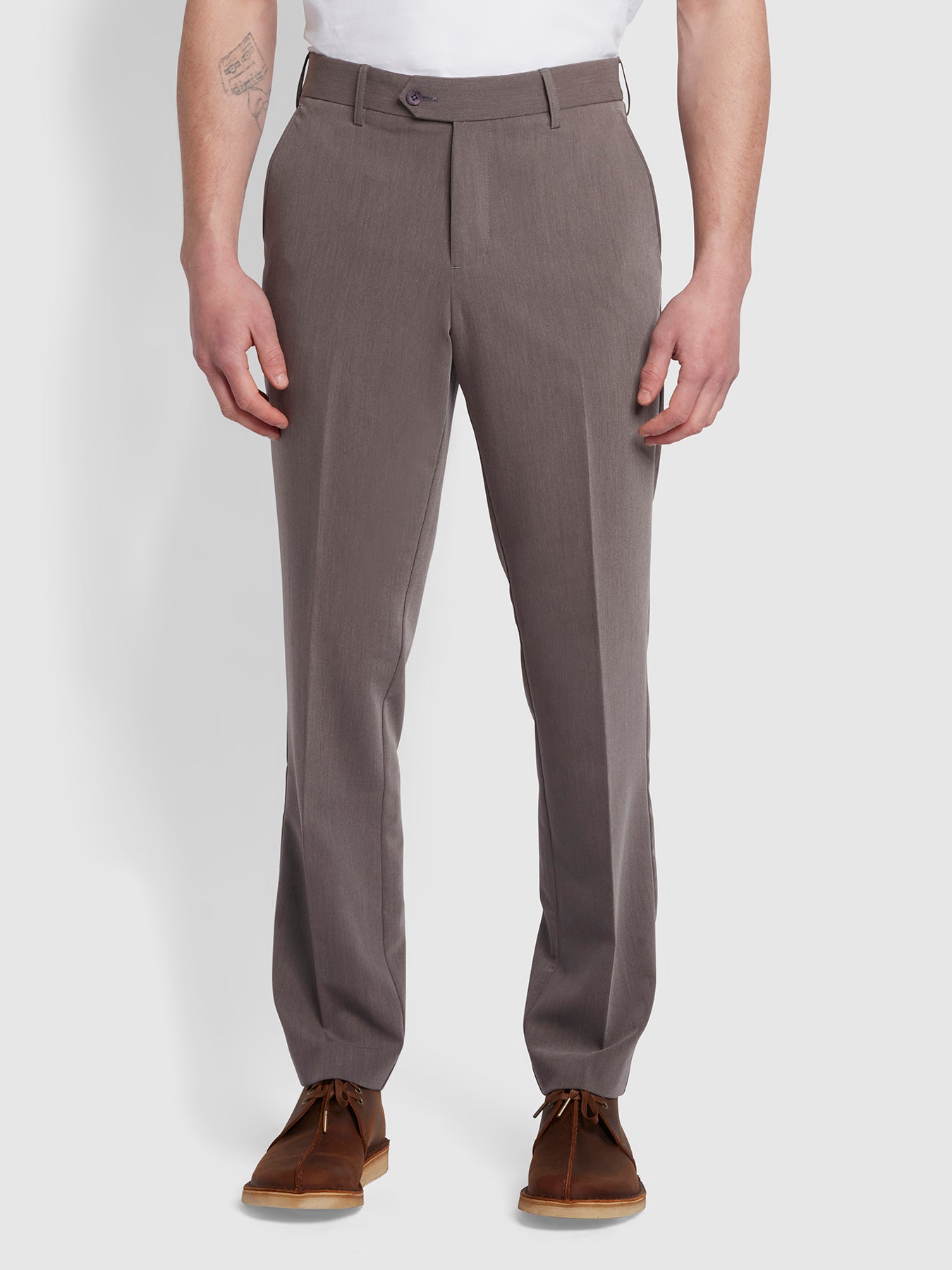 View Roachman 4 Way Stretch Trousers In Grey information