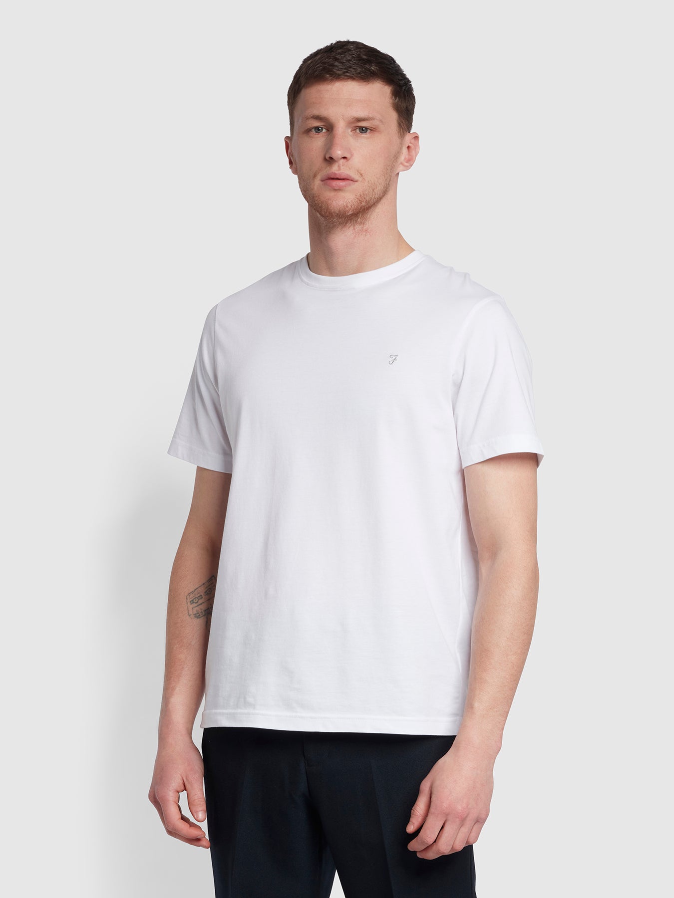 View Eddie Short Sleeve TShirt In White information