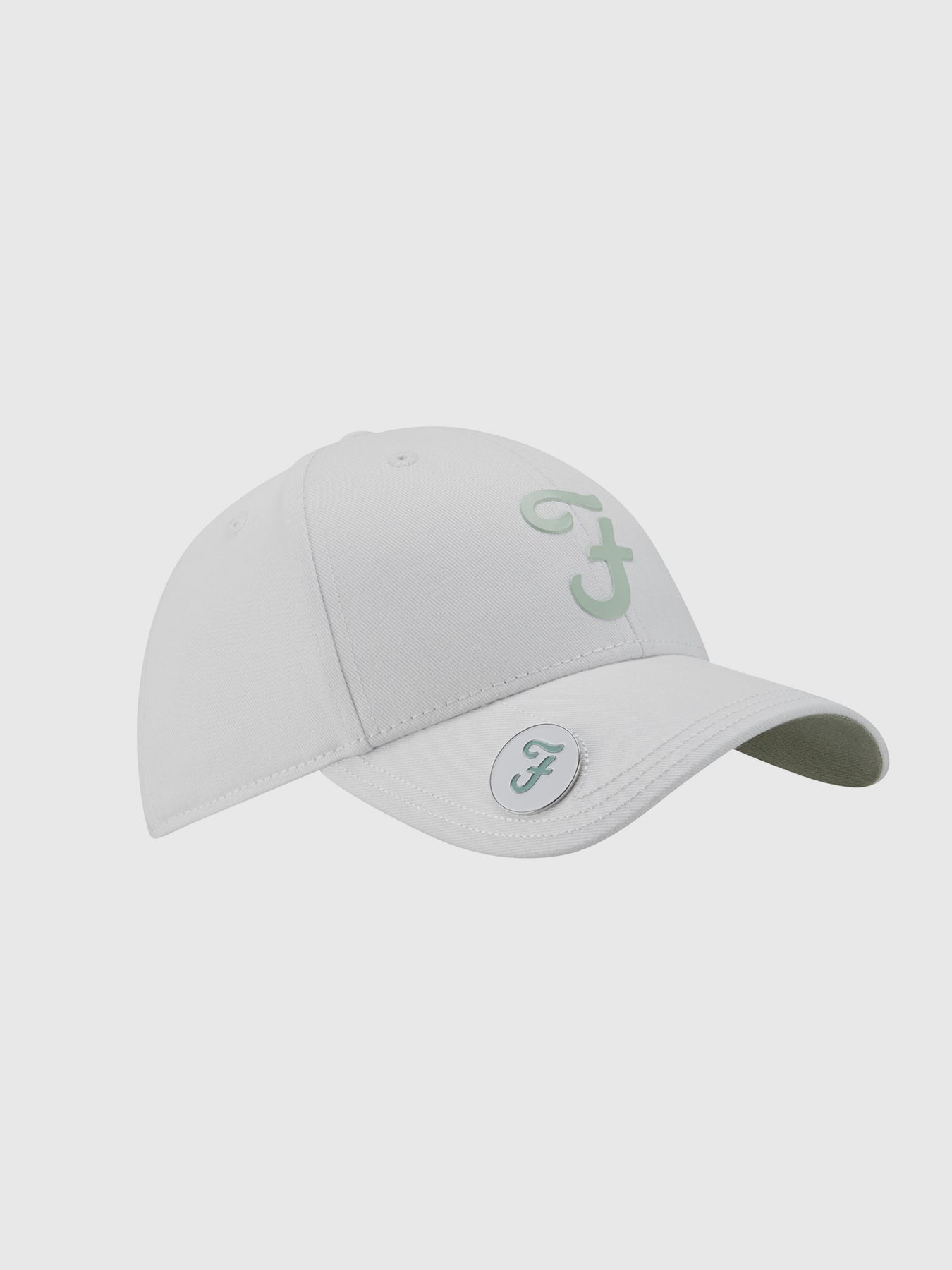 View Reno Golf Cap With Ball Marker In White information