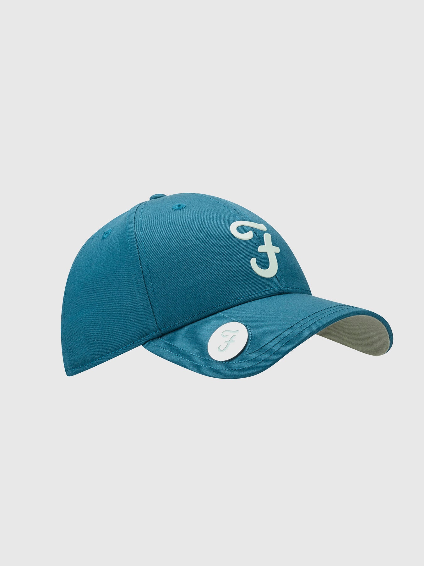 View Reno Golf Cap With Ball Marker In Farah Teal information