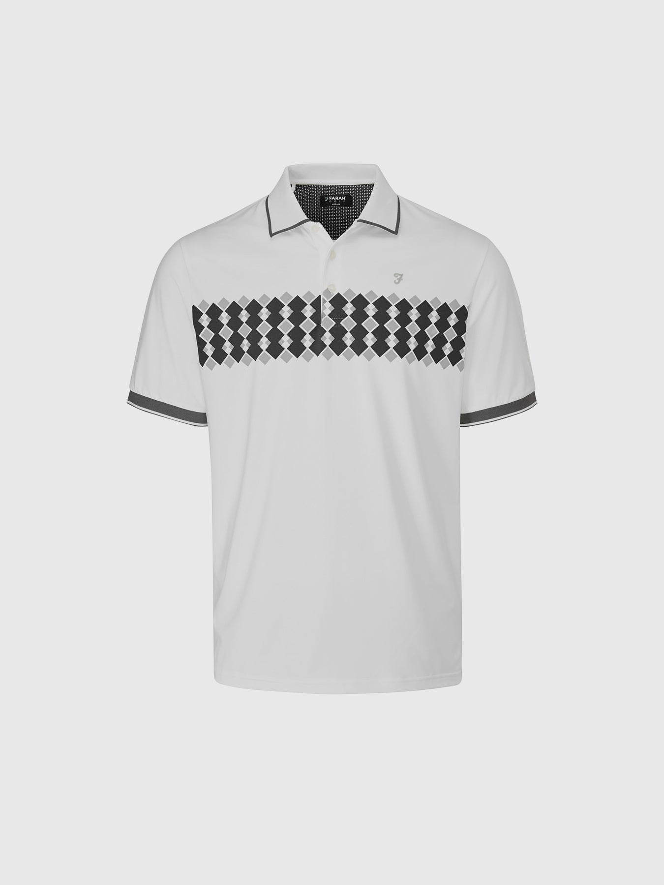 View Addison Golf Polo Shirt In White information