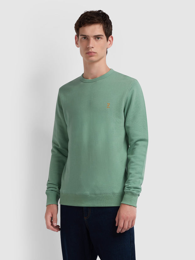 100 cotton crew neck sweatshirt