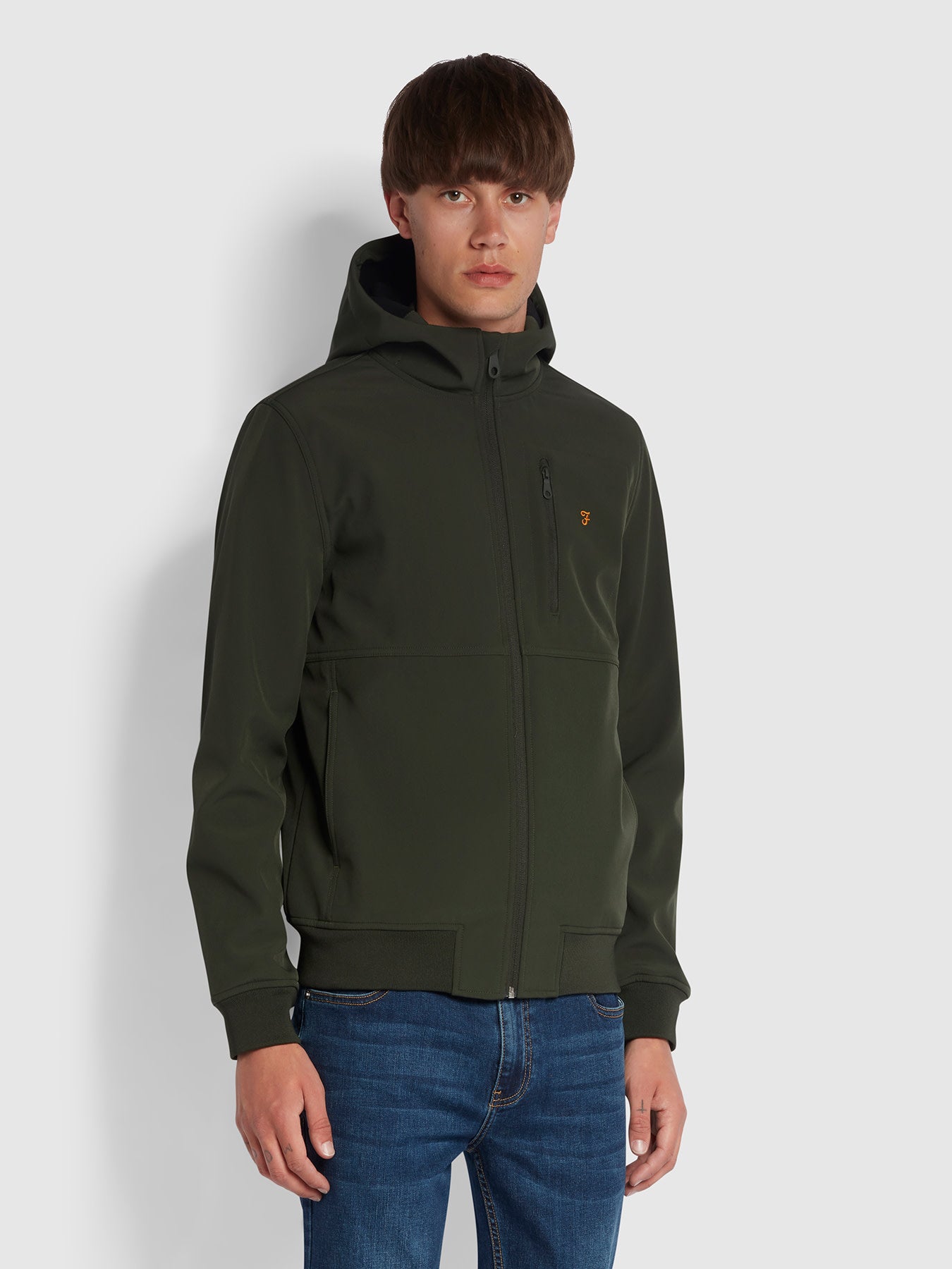 View Rudd Soft Shell Coat In Evergreen information