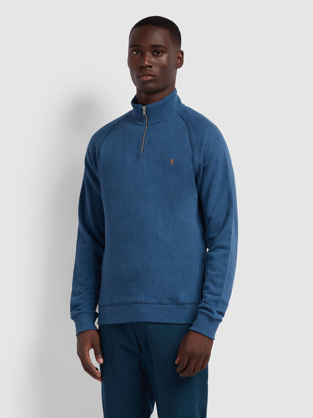 farah quarter zip sweatshirt