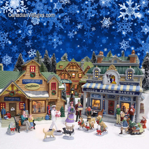 Lemax figurines and village miniatures are the perfect addition to your magical Lemax holiday villages.