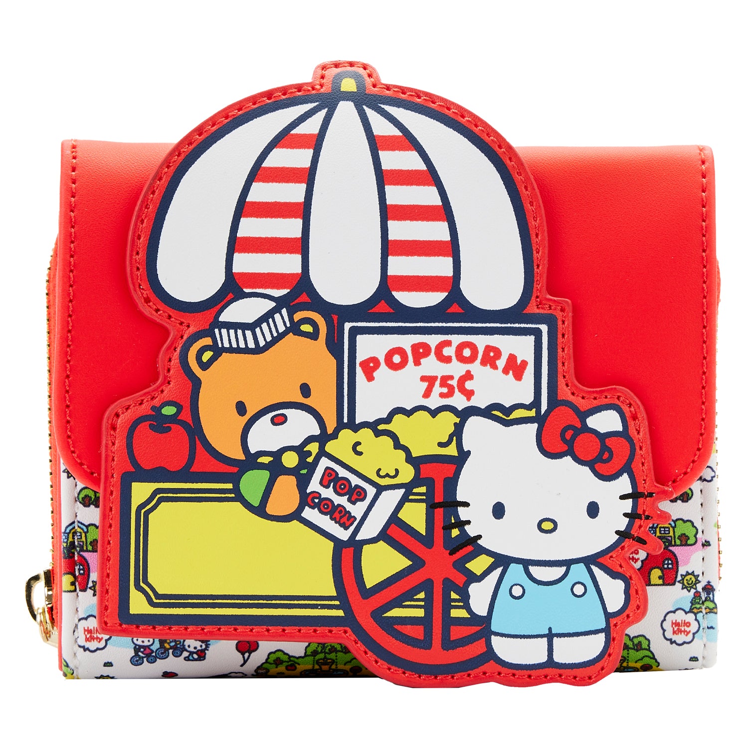 Loungefly Sanrio Hello Kitty Pumpkin Spice Latte Wave Cross Body