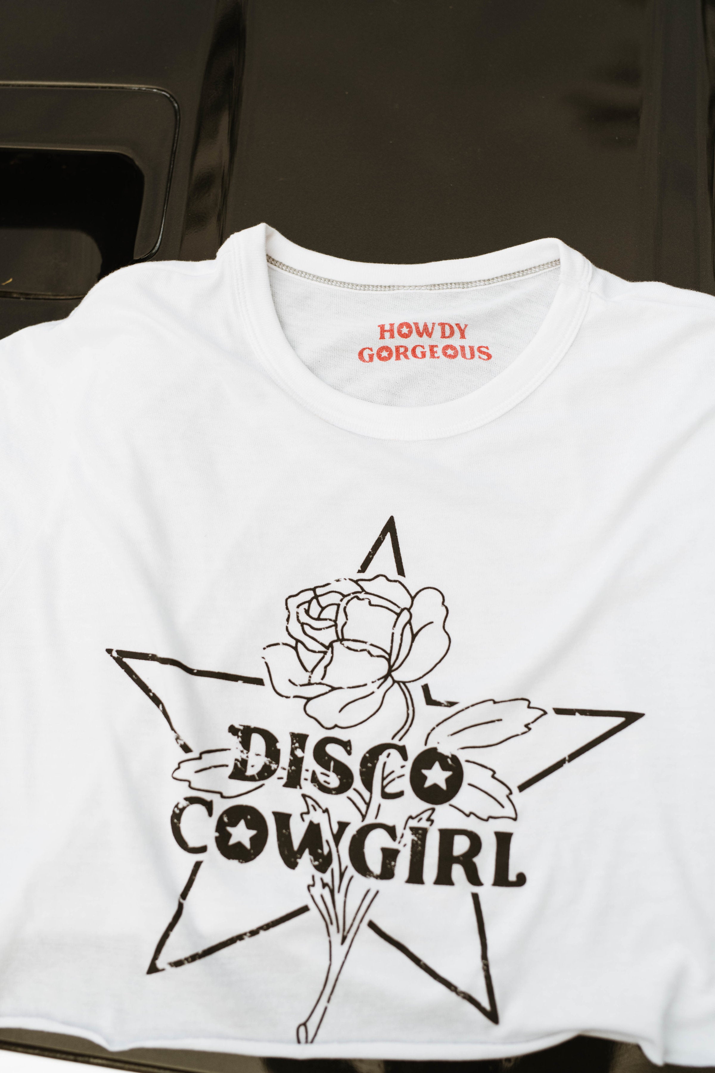 disco cowgirl shirt