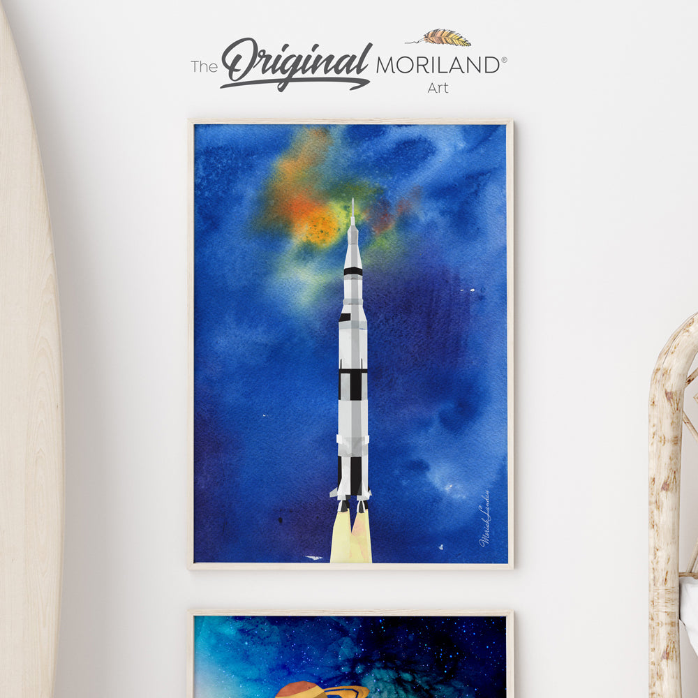 Houston the Space Robot Canvas Print