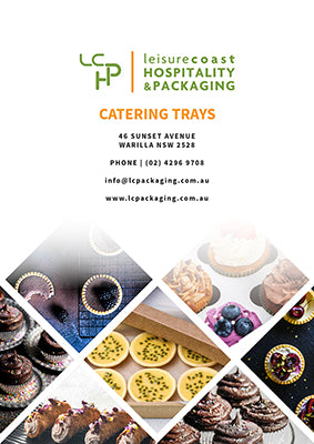 Leisure Coast Hospitality & Packaging Catering Trays Flyer