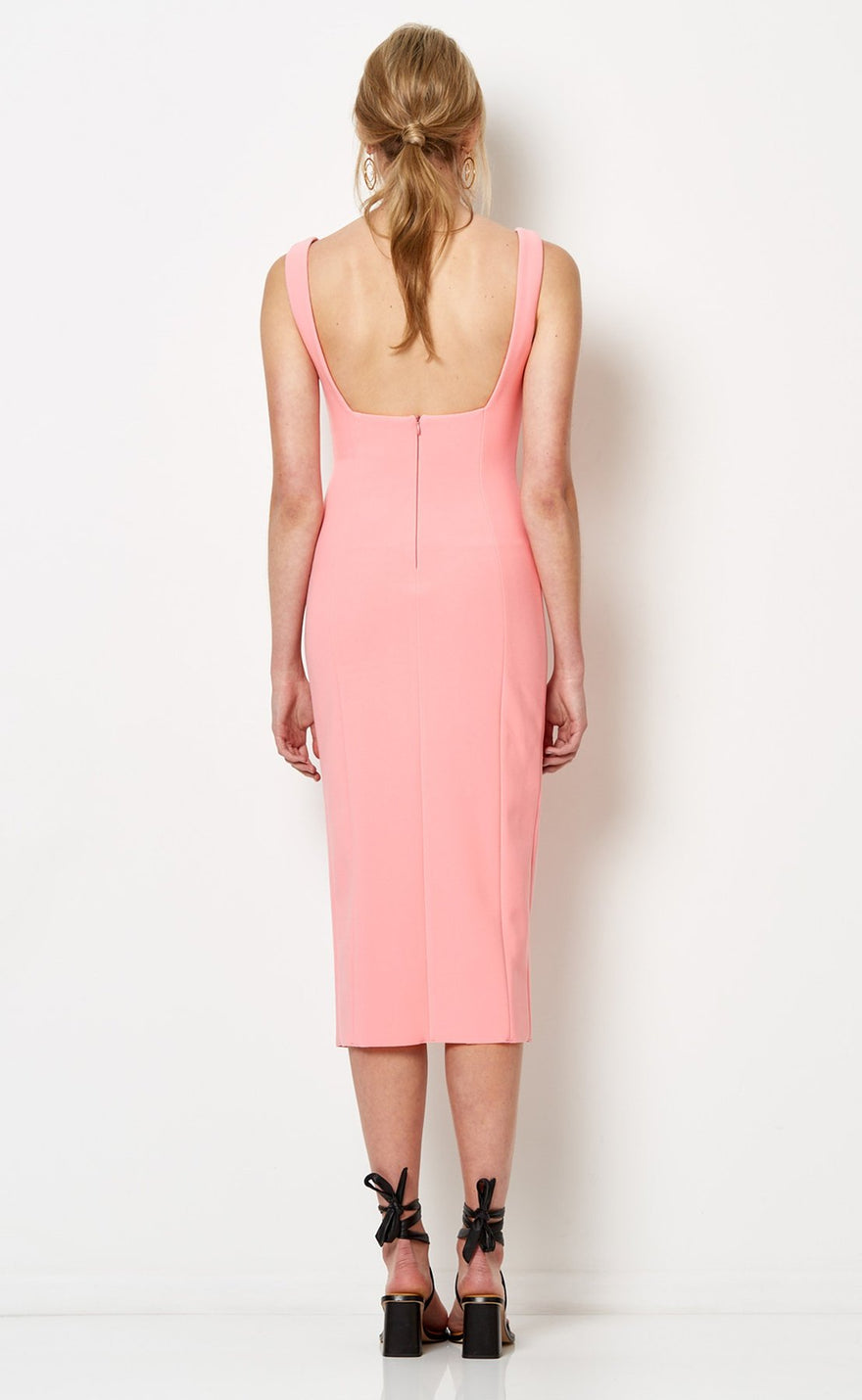 bec and bridge hibiscus midi