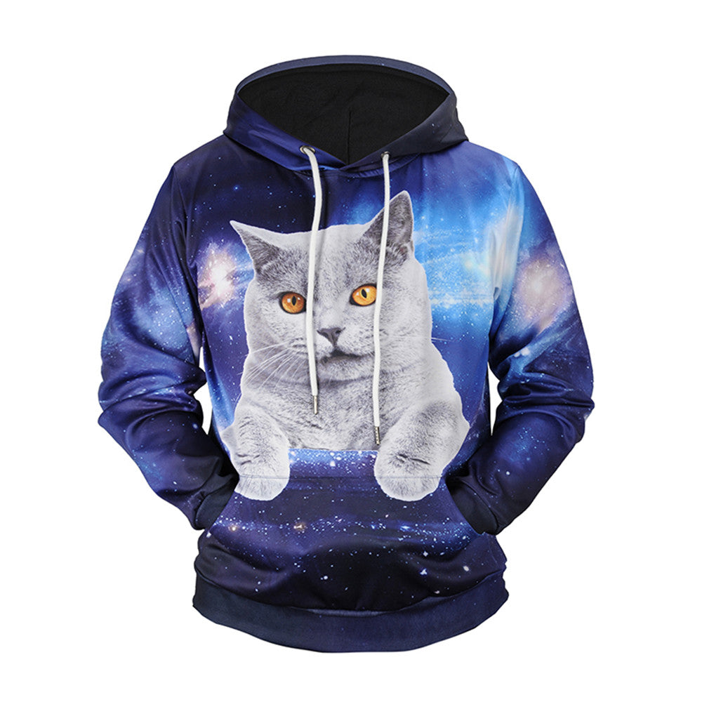 cat looking sweatshirt