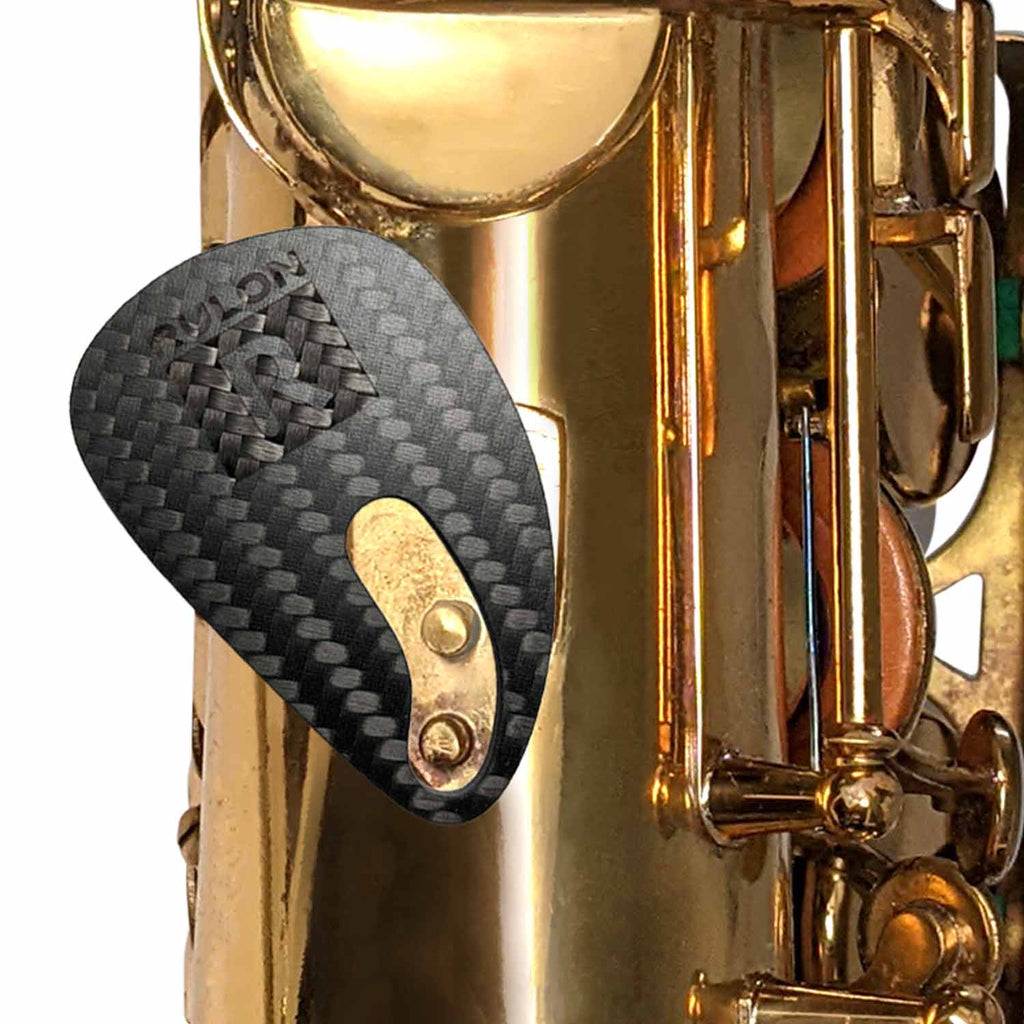 Half installed saxophone rest