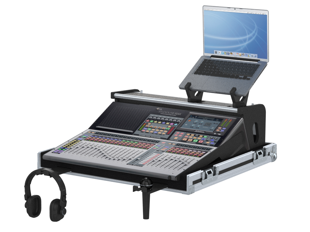 SANTOSOM MIXER Flight case PRO, Presonus StudioLive 32SX — Santosom -  Professional Cases