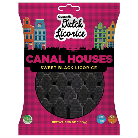 Candy-Dutch Licorice-Canal Houses