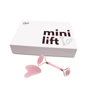 Mini Lift - Rose Quartz Roller & Gua Sha Tool