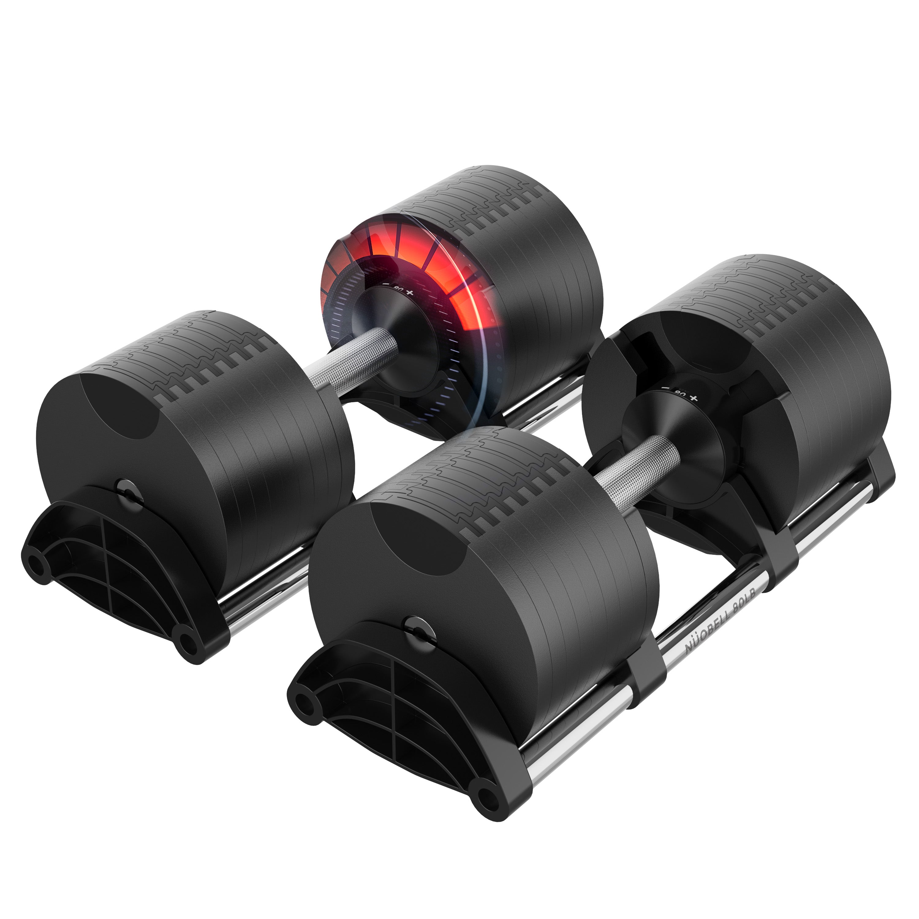 Image of NOBELL Adjustable Dumbbell Set 5-80 lbs