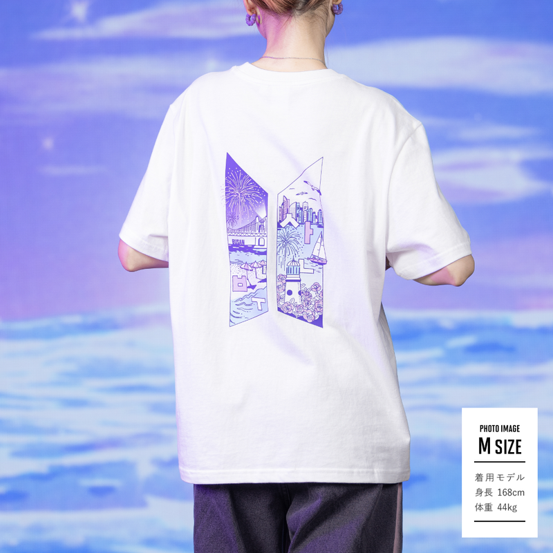 即日発送】 BTS MOS 公式 フーディー Tシャツ バケハ スローガン ミニ