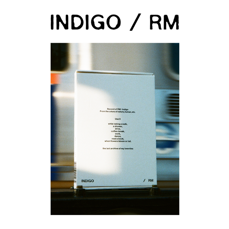 10％OFF】 indigo MUSIC RM LINE LINE 未公開生写真 ナムジュン BTS