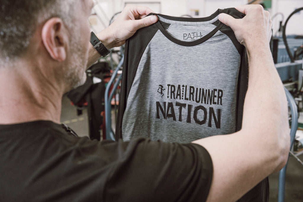 Trail Runner Nation T shirt PATH projects