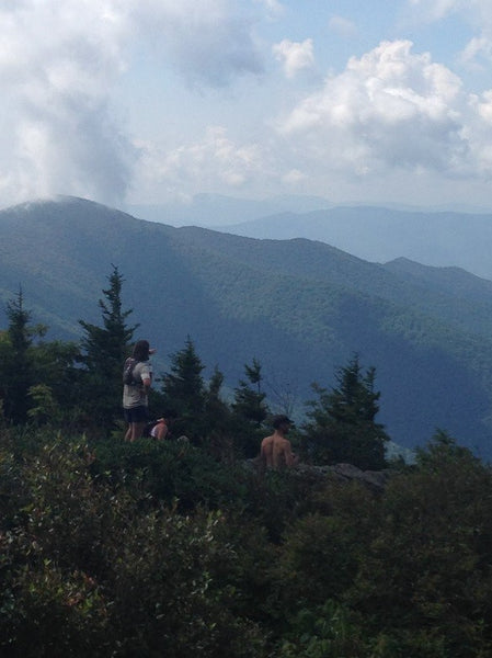 Mt Mitchell Trail views with friends