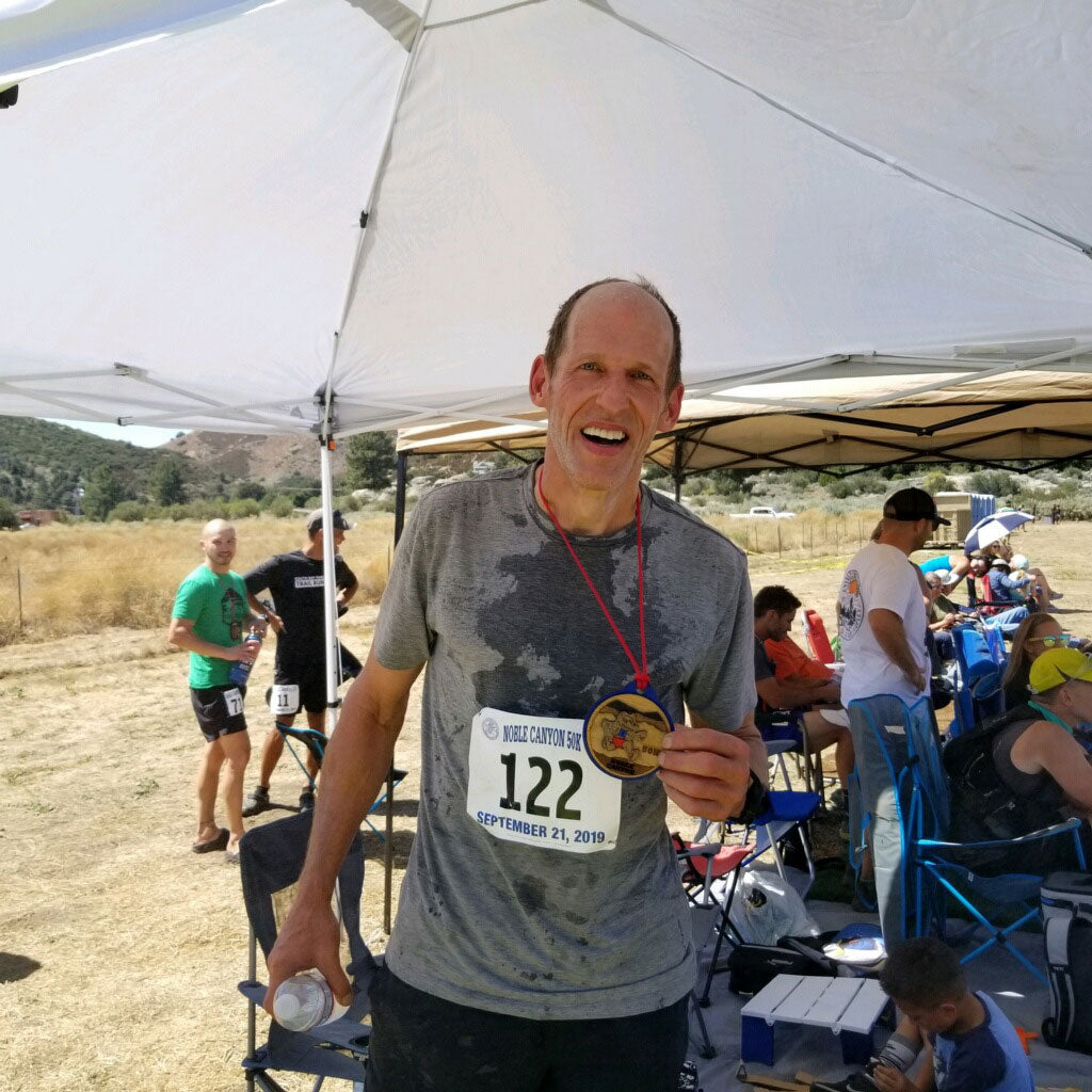 Matt Hyde corriendo 50k