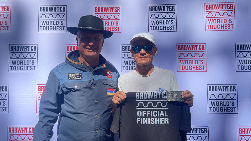 Badwater finisher 2022 Sean Lee