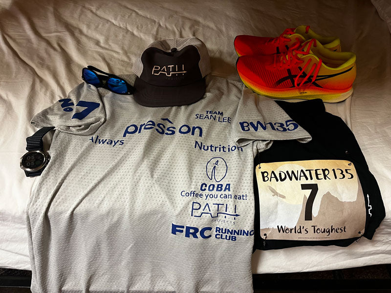 PATH projects gear for Badwater 135 