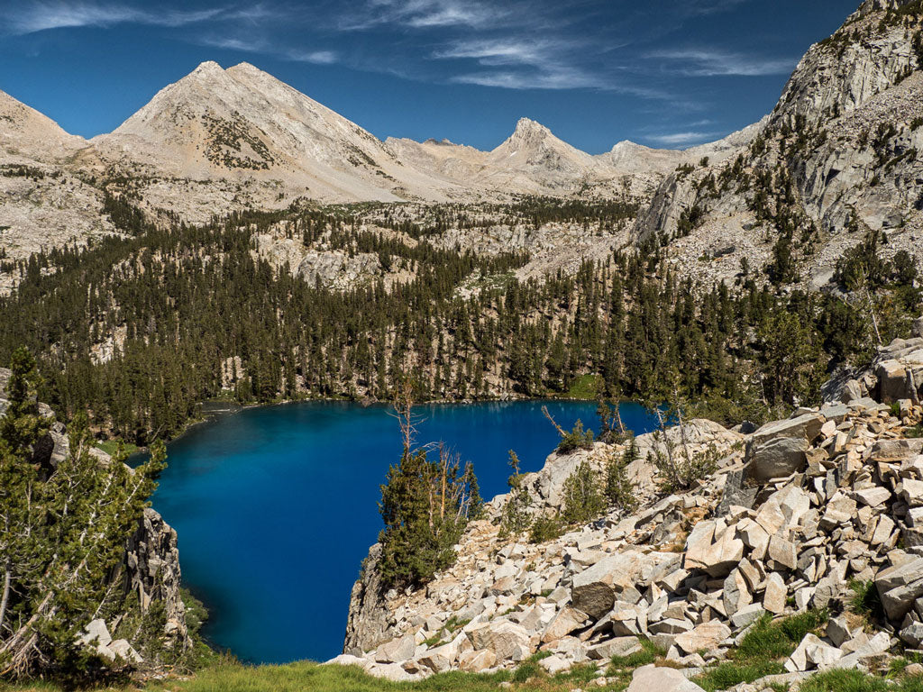 Lago de la Ruta Alta de la Sierra