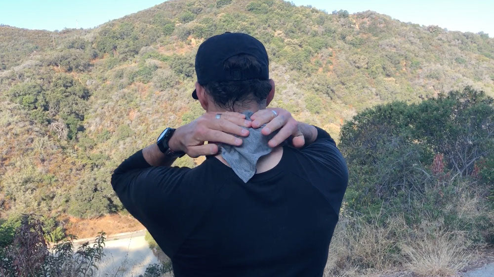 ice bandana for running and hiking