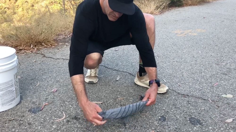 how to make an ice bandana