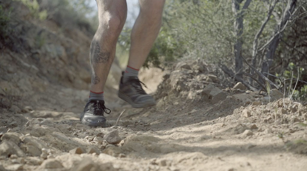 foot placement trail running