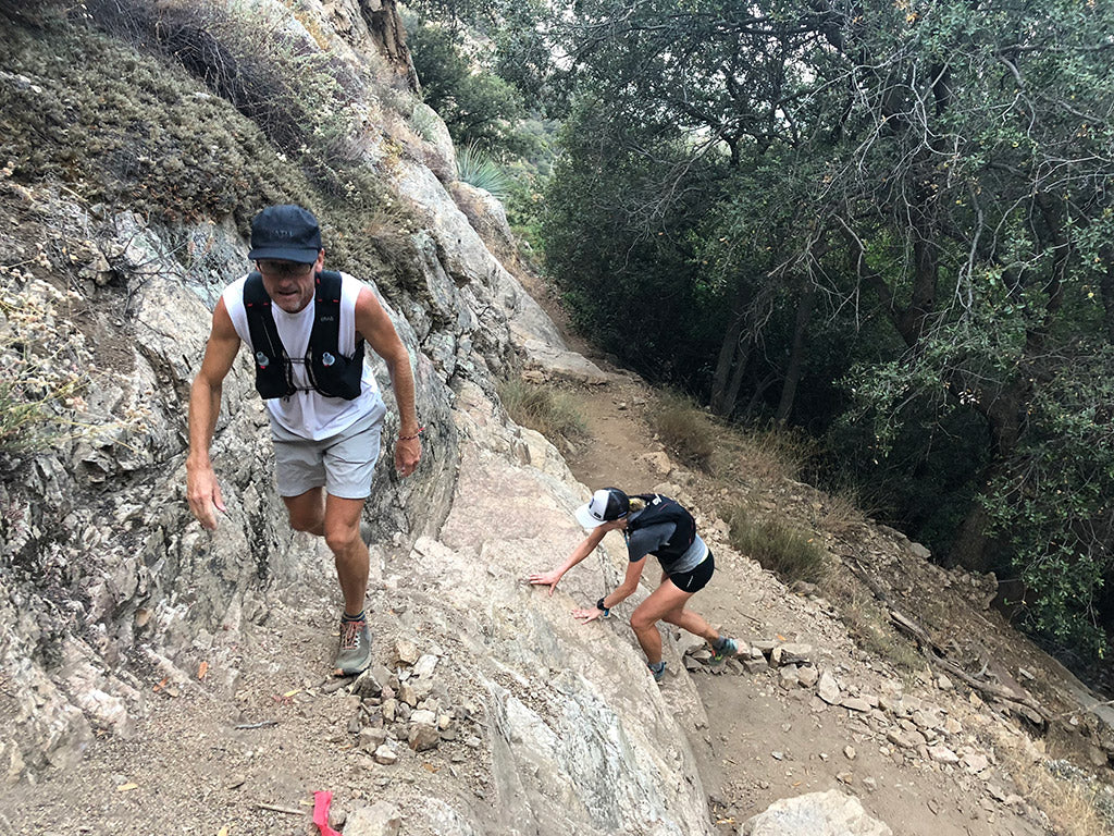 trail hiking steep