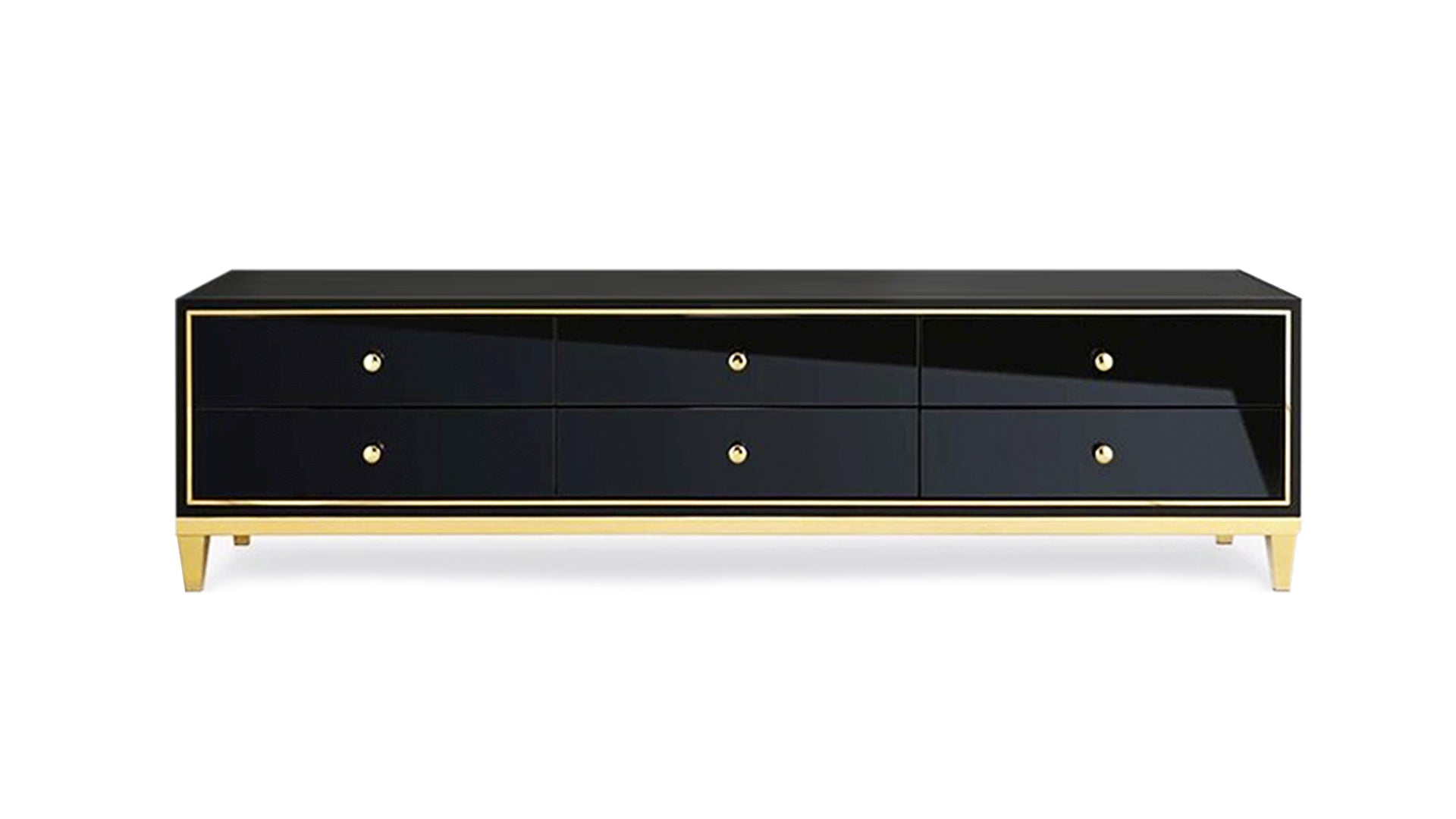 Knob Trim Tv Cabinet Leathergold