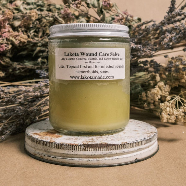 Triple Healing Salve 8 oz. | Herbal Salves | Lakota Made